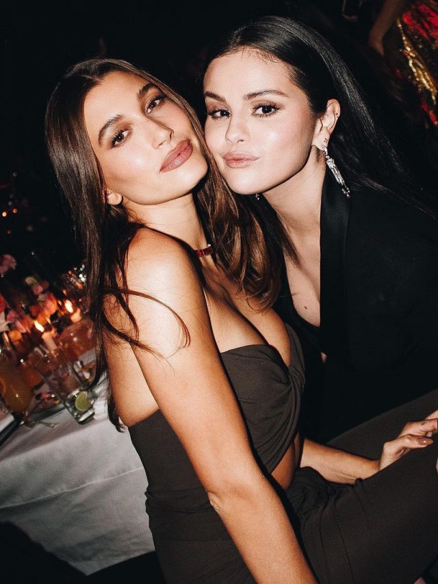 Selena Gomez and Hailey Bieber are Seen Together in First Photo.